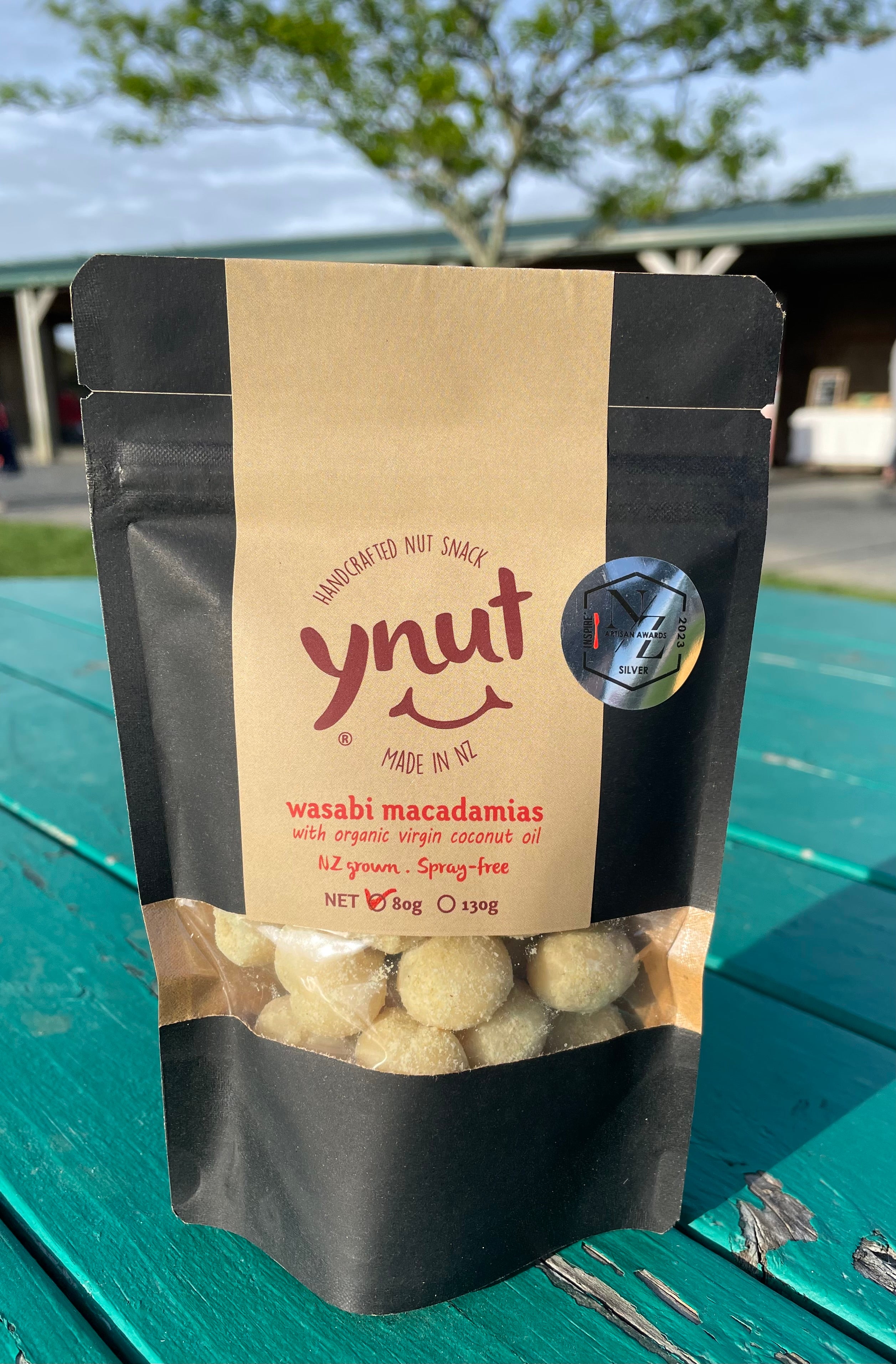 wasabi macadamias